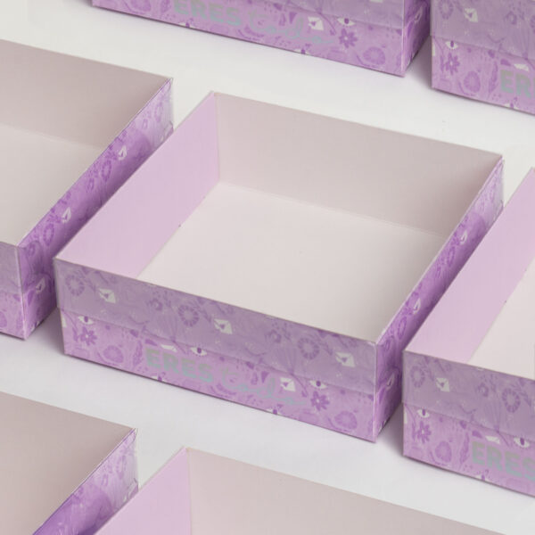 BDP + Tapa en acetato 20x20x7 CM